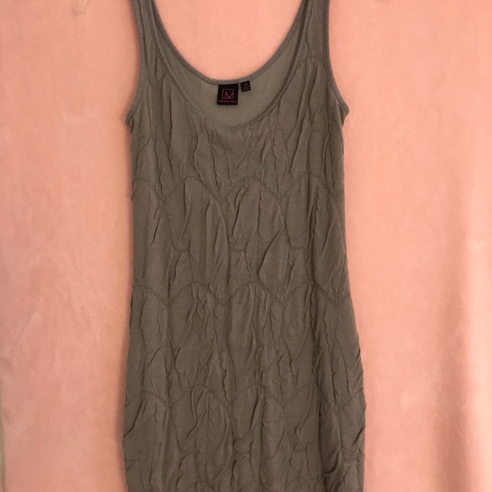Material Girl mini bodycon textured dress